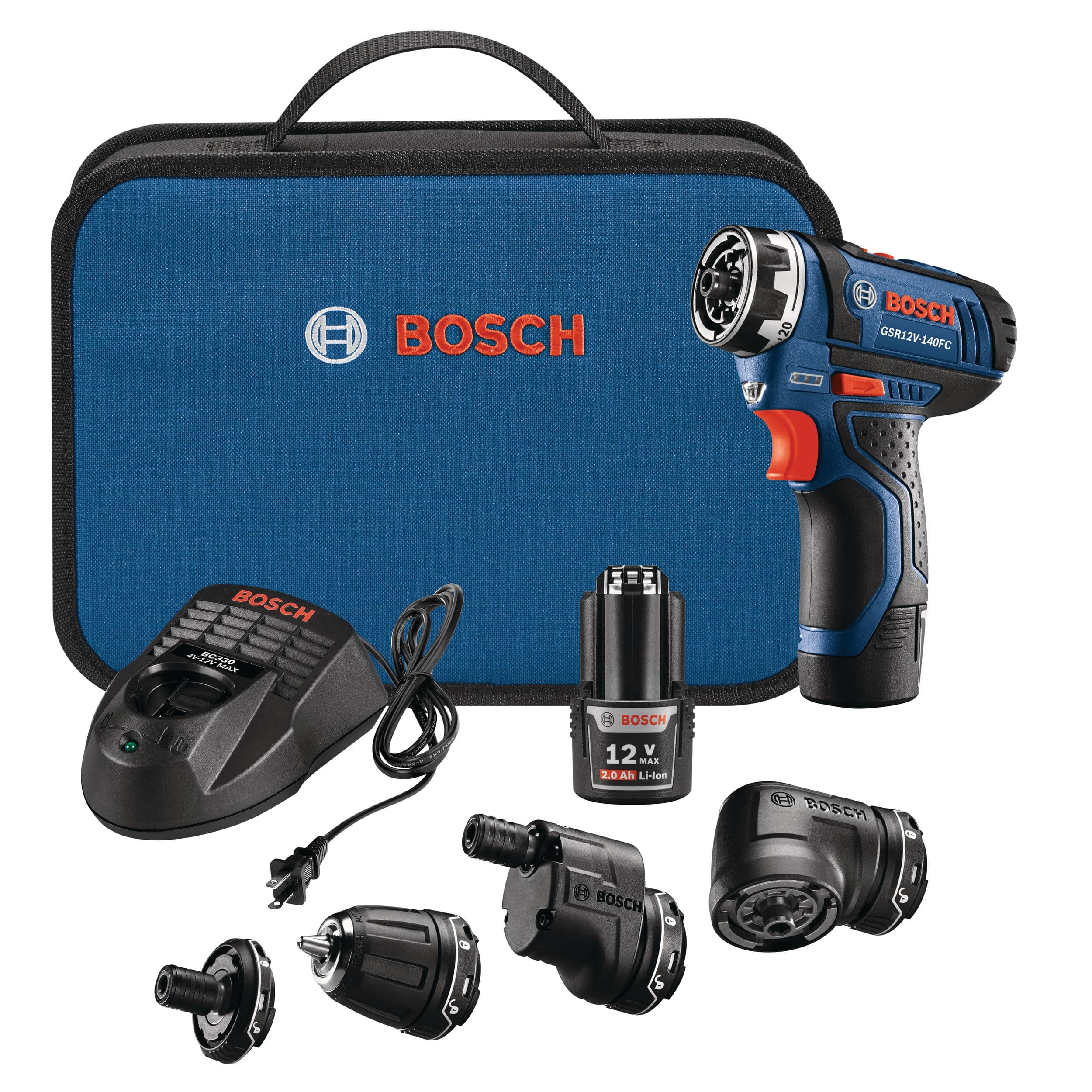 Bosch 12V Max Chameleon Drill Driver with 5 in 1 Flexiclick