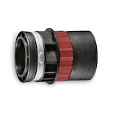 Adaptateur pour tuyau d'aspirateur FLEX avec commande d'air auxiliaire pour GE 5 Front_Angled_Right