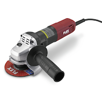 FLEX L 7-12 115 6A Angle Grinder with Side Switch, Type 27 Grinding Guard, 4.5-in Front_Three_Fourths_Angled_Left