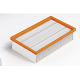 FLEX VFE VCE L/M/H - PES Flat Folded Wet Dry Vacuum Filter Overhead_Plunge
