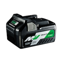 Batterie au lithium-ion Métamo HPT MultiVolt (36 V 2,5 Ah/18 V 5,0 Ah) Front_Three_Fourths_Angled_Left