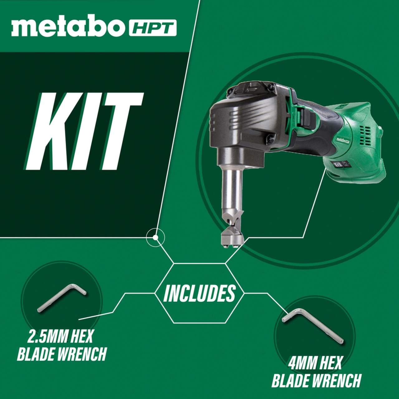 Metabo HPT 18V Cordless Nibbler Bare Tool
