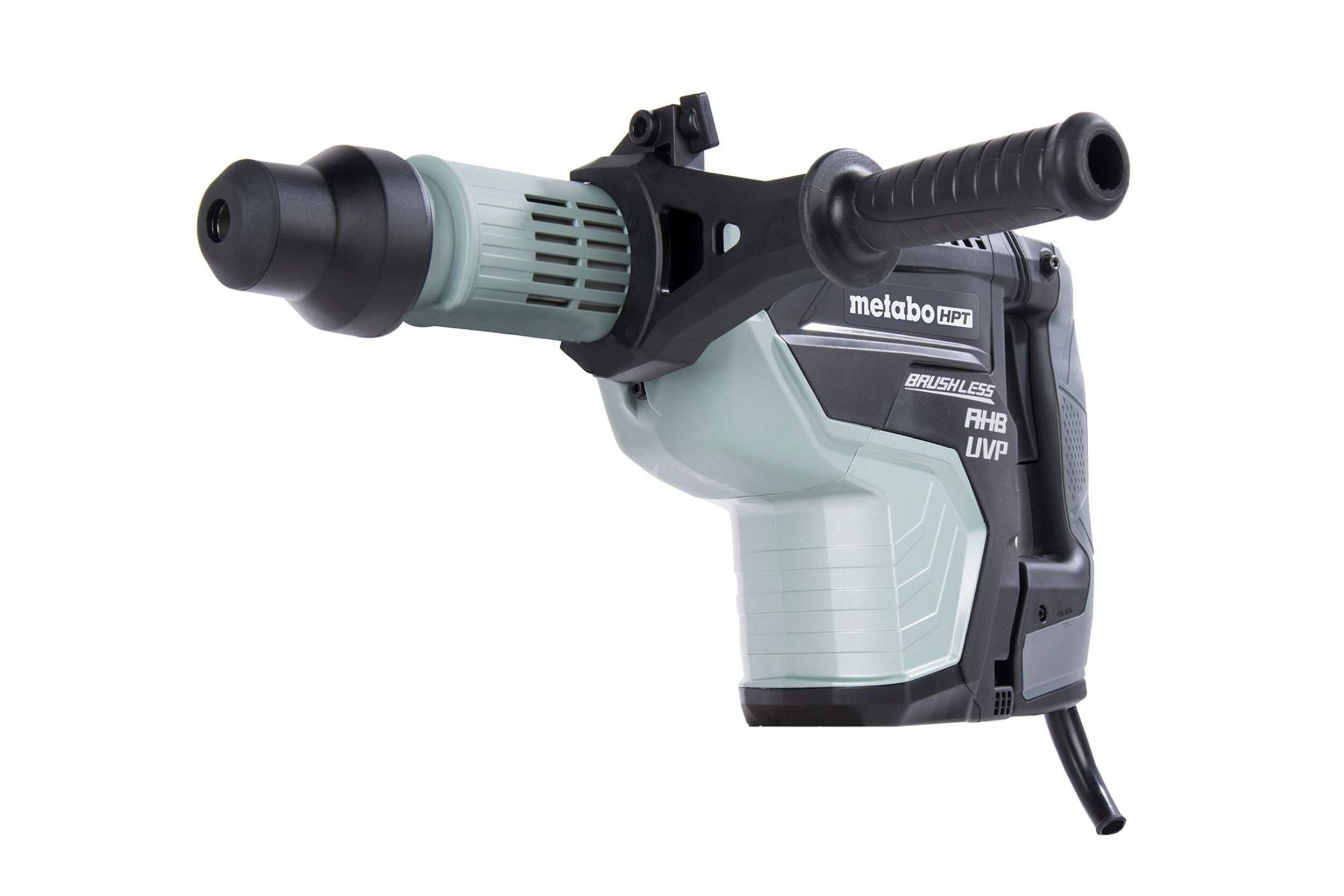Metabo HPT 1-3/4-in Brushless Rotary Hammer, SDS Max, Variable Speed, UVP Front_Angled_Left
