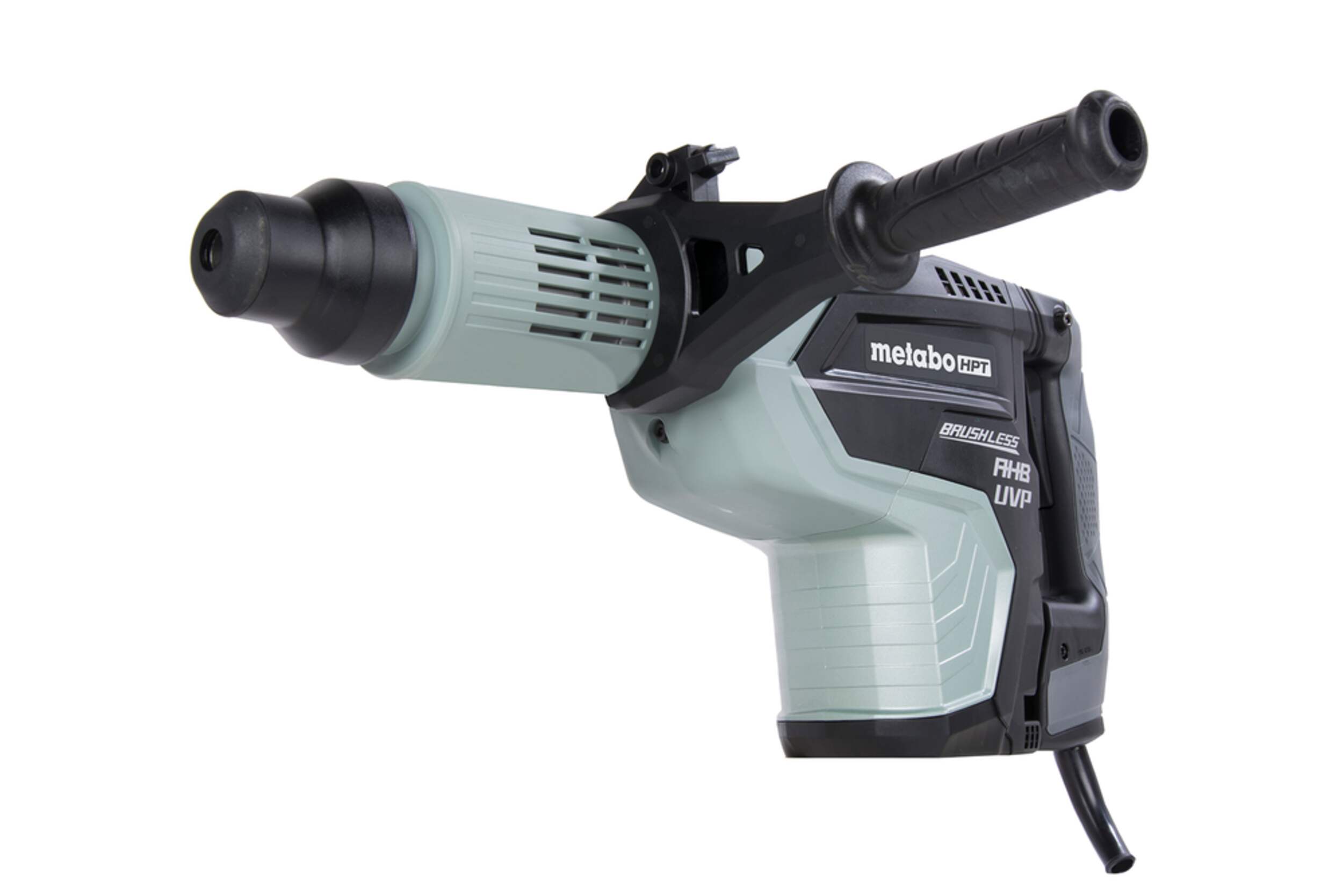 Metabo HPT 2-1/16-in Brushless Rotary Hammer, SDS Max, Variable Speed, UVP Front_Angled_Left