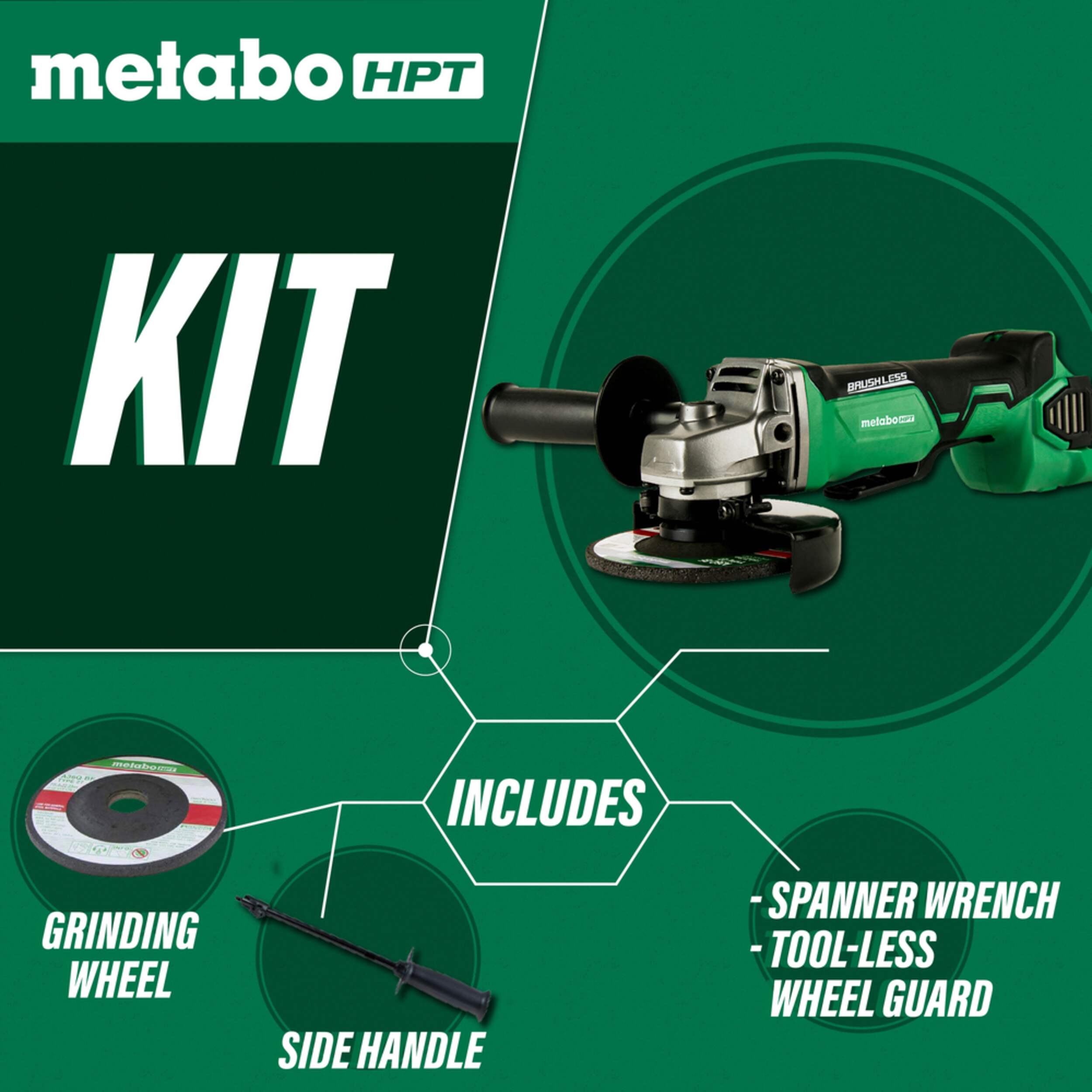 Metabo HPT 18V LiIon Brushless Grinder Canadian Tire