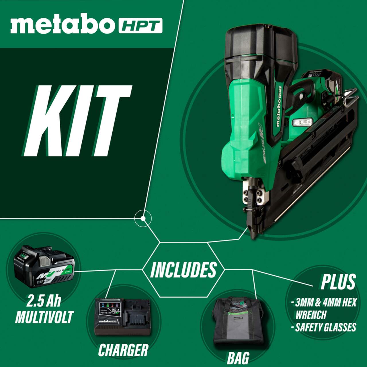 Metabo 3 1 2 in Cordless Framing Nailer Canadian Tire
