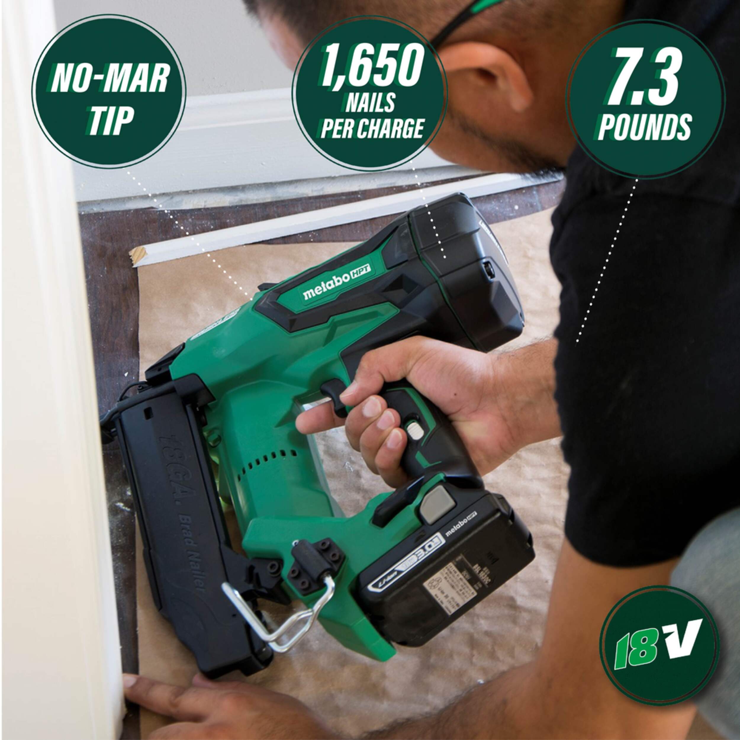 Metabo HPT 2in 18V 18Gauge Brad Nailer Canadian Tire