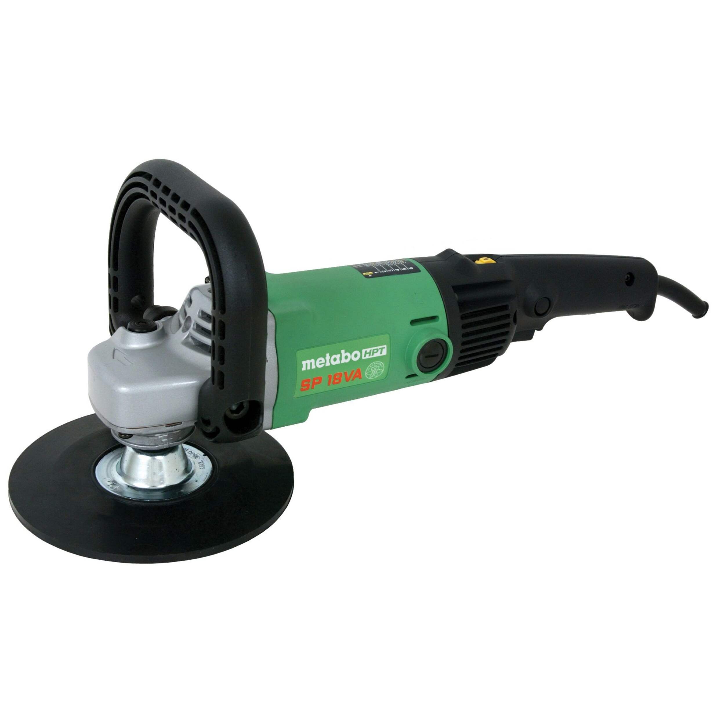 Metabo HPT 7-in Variable Speed Disc Sander/Polisher Front_Angled_Left