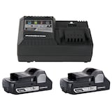 Metabo HPT Battery & Charger 18V Starter Kit Composite_or_Mixed