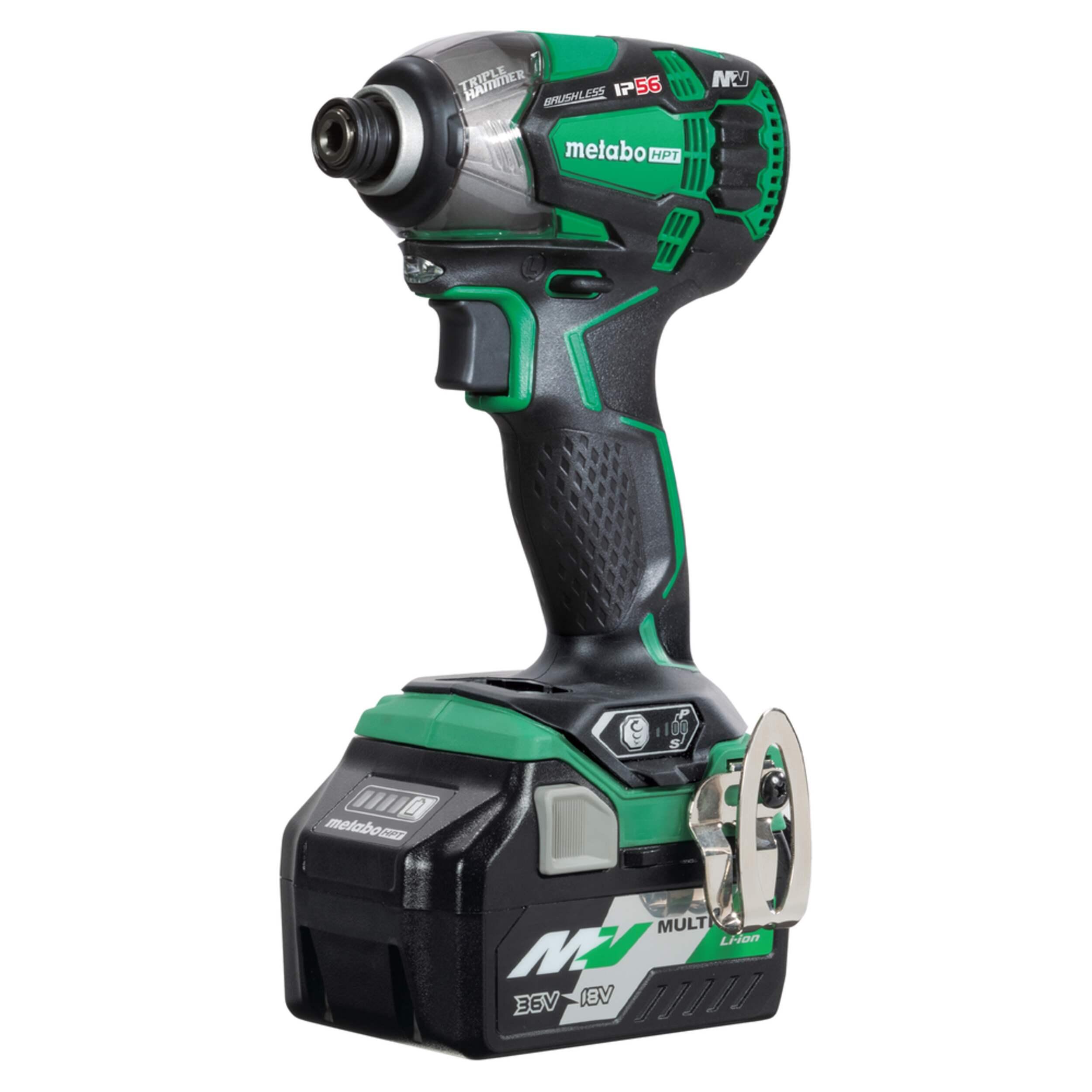 Metabo HPT 36V MV Triple Hammer Impact Kit Front_Three_Fourths_Angled_Left