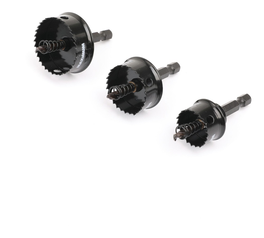 MAXIMUM ThinWall 8 TPI Impact Hole Saw Set, 3pc Canadian Tire