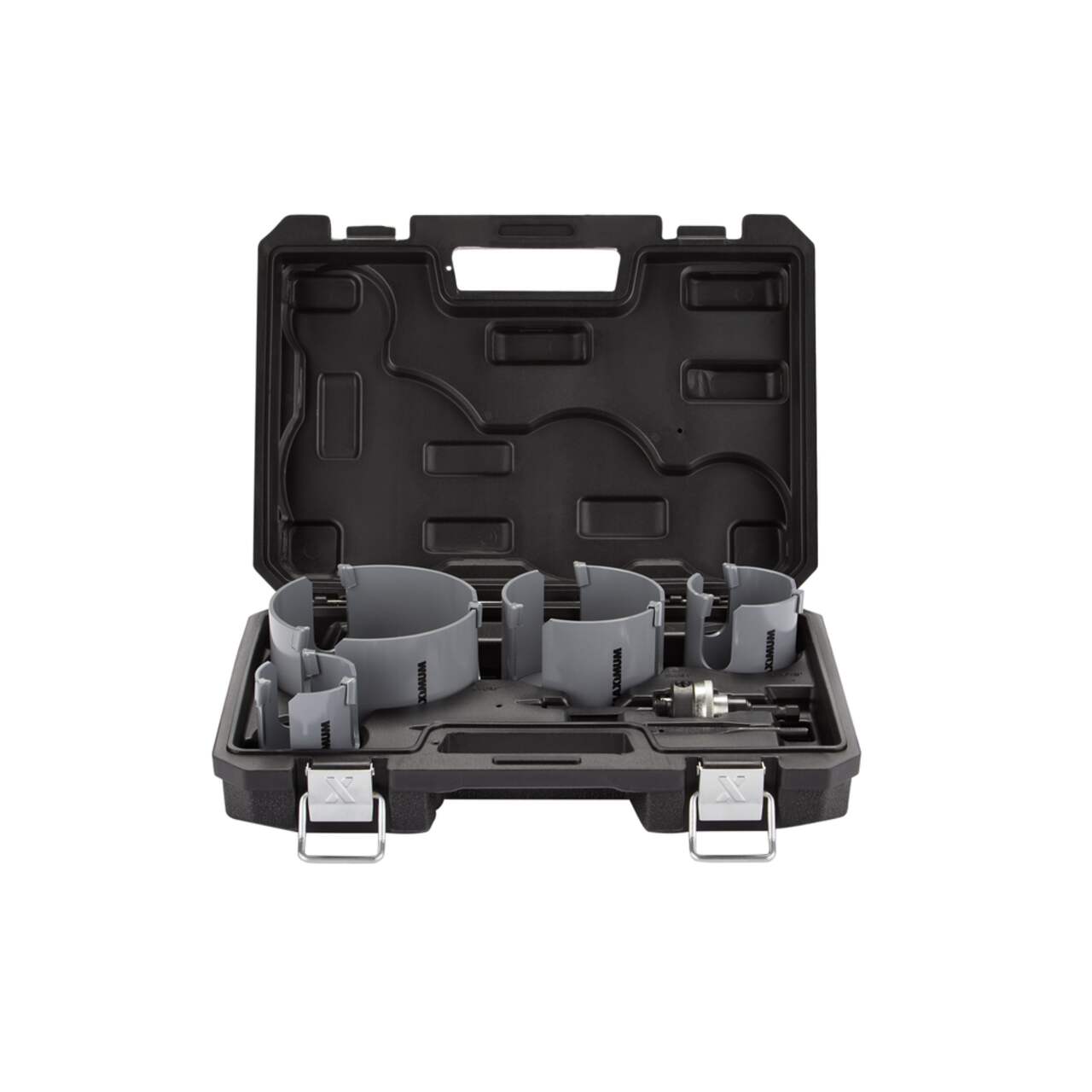 MAXIMUM Carbide Tipped Hole Saw Set for HVAC and Plumbing 8 pc