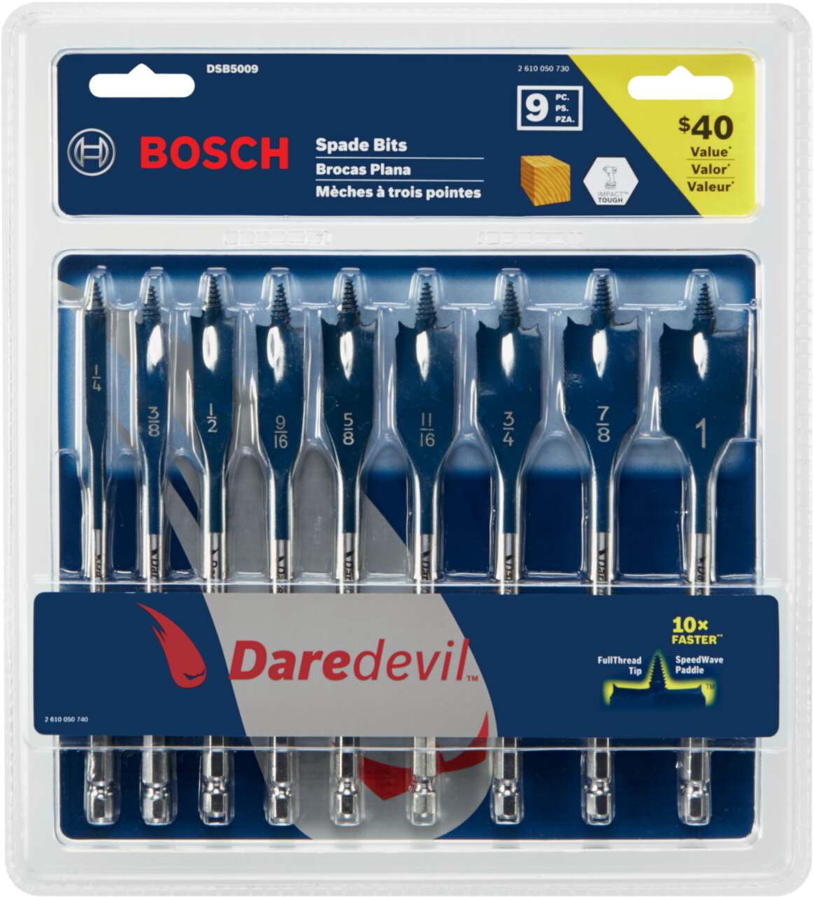 Bosch spade shop bit pouch