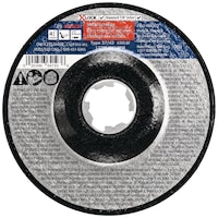 Bosch X-Lock Small Angle Grinder Metal Grinding Wheel, T27, 4-1/2-in x 1/4-in Front_Flat