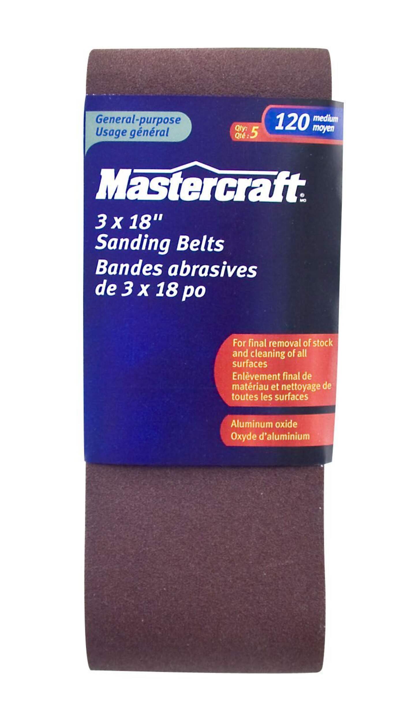 BELTS,3X18"40G,5PK