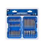 Mastercraft Carbide Assorted Screwdriver Bit Set, 37-pc Front_Flat