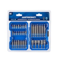Mastercraft Carbide Assorted Screwdriver Bit Set, 37-pc Front_Flat