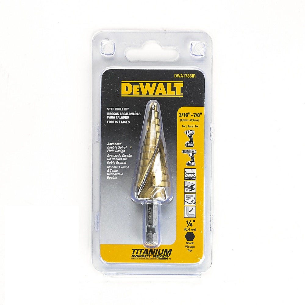DEWALT Impact Ready Step Drill Bits Canadian Tire
