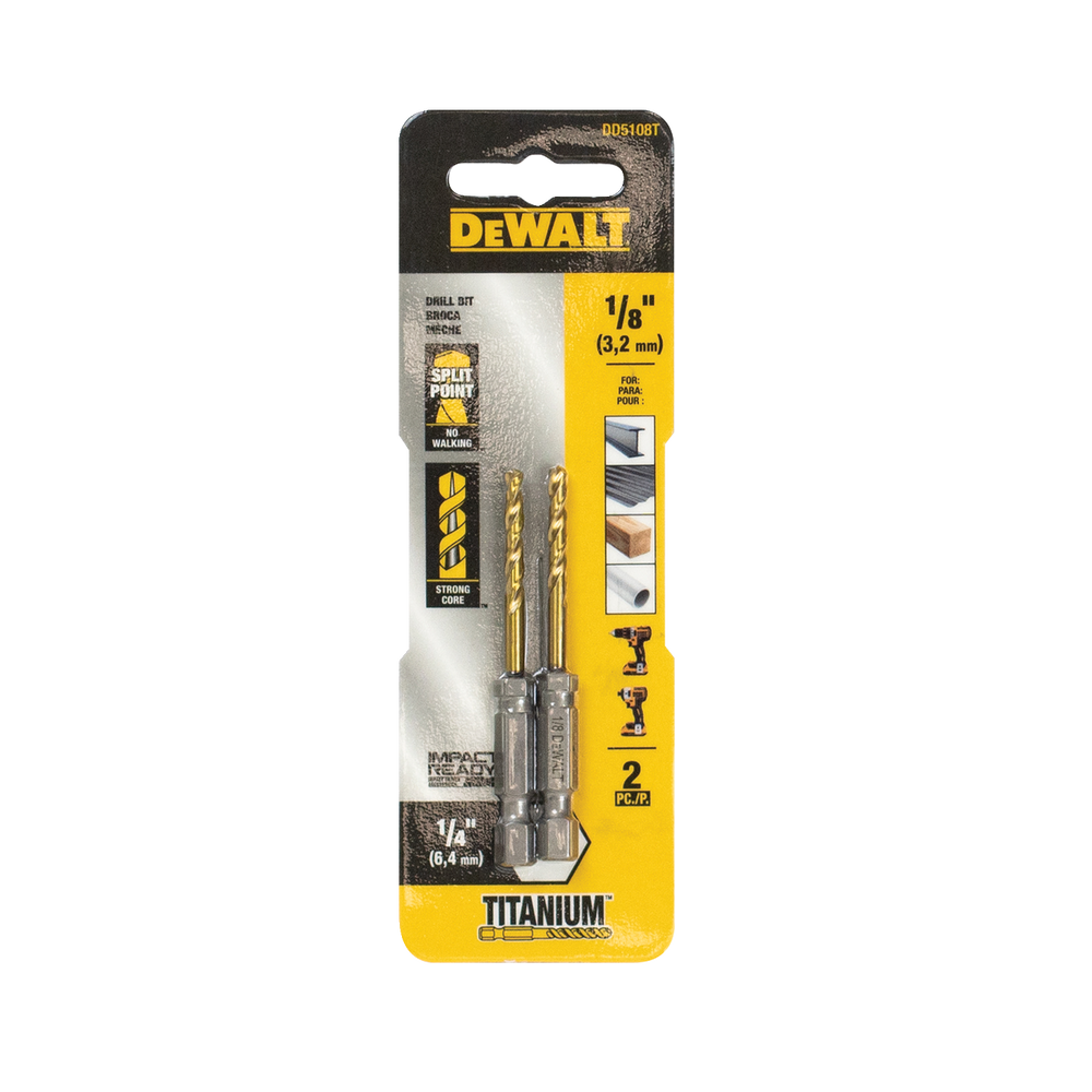 DEWALT Titanium Nitride Coated Impact Ready Drill Bit Canadian Tire