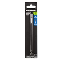 MAXIMUM PH1 Phillips Screwdriver Bit, 6-in, 1-pk Front_Flat