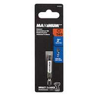 Embout de tournevis Torx MAXIMUM, T40, 2 po Front_Flat