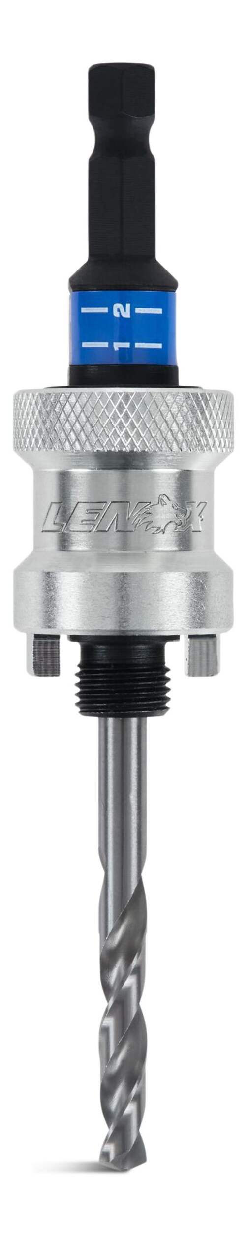 Arbre à changement rapide Lenox de 9/16 à 1-3/16 po, en acier à haute vitesse Front_Flat
