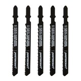 Mastercraft 10 TPI T-Shank Clean Wood Jigsaw Blades for Wood, Plastic, 5-pk Front_Flat