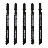 Mastercraft 6 TPI T-Shank HCS Jigsaw Blades for Wood, 5-pk Front_Flat