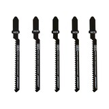 Mastercraft 12 TPI T-Shank HCS Jigsaw Blades for Wood, 5-pk Front_Flat