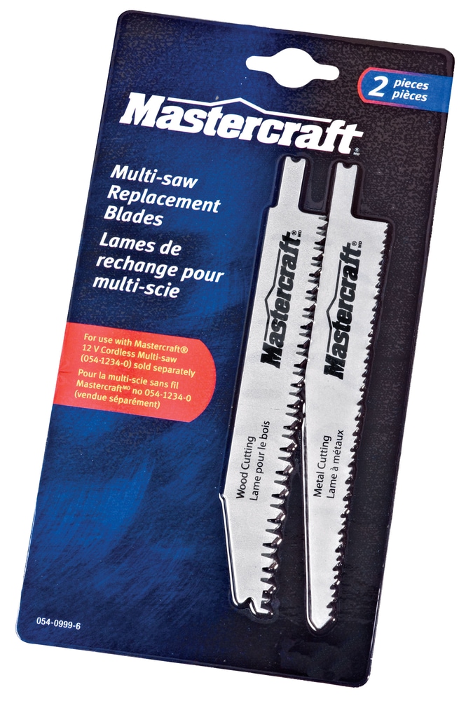 Mastercraft Reciprocating Blades for 541234, 2pc Canadian Tire