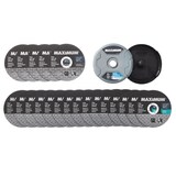 MAXIMUM Thin Cut-Off Wheels For Metal, Masonry, 4-1/2-in, 20-pc Front_Flat