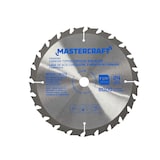Mastercraft 7-1/4-in 24T Carbide Tipped Circular Saw Blade for Wood Front_Flat