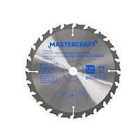 Mastercraft 7-1/4-in 24T Carbide Tipped Circular Saw Blade for Wood Front_Flat