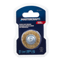 Mastercraft Coarse Wire Wheel Brush, 1.5-in Front_Flat