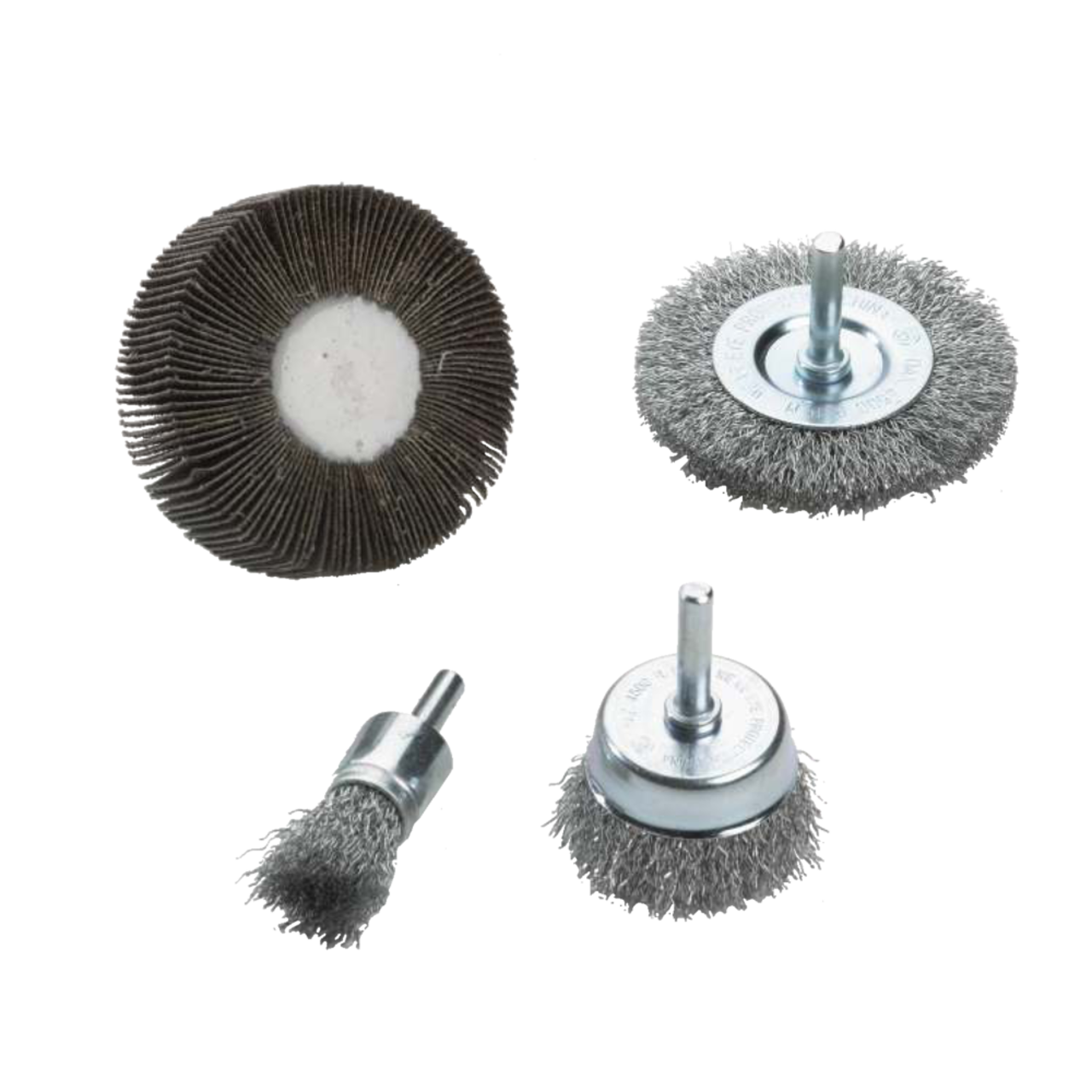 Wire brush best sale set for drill