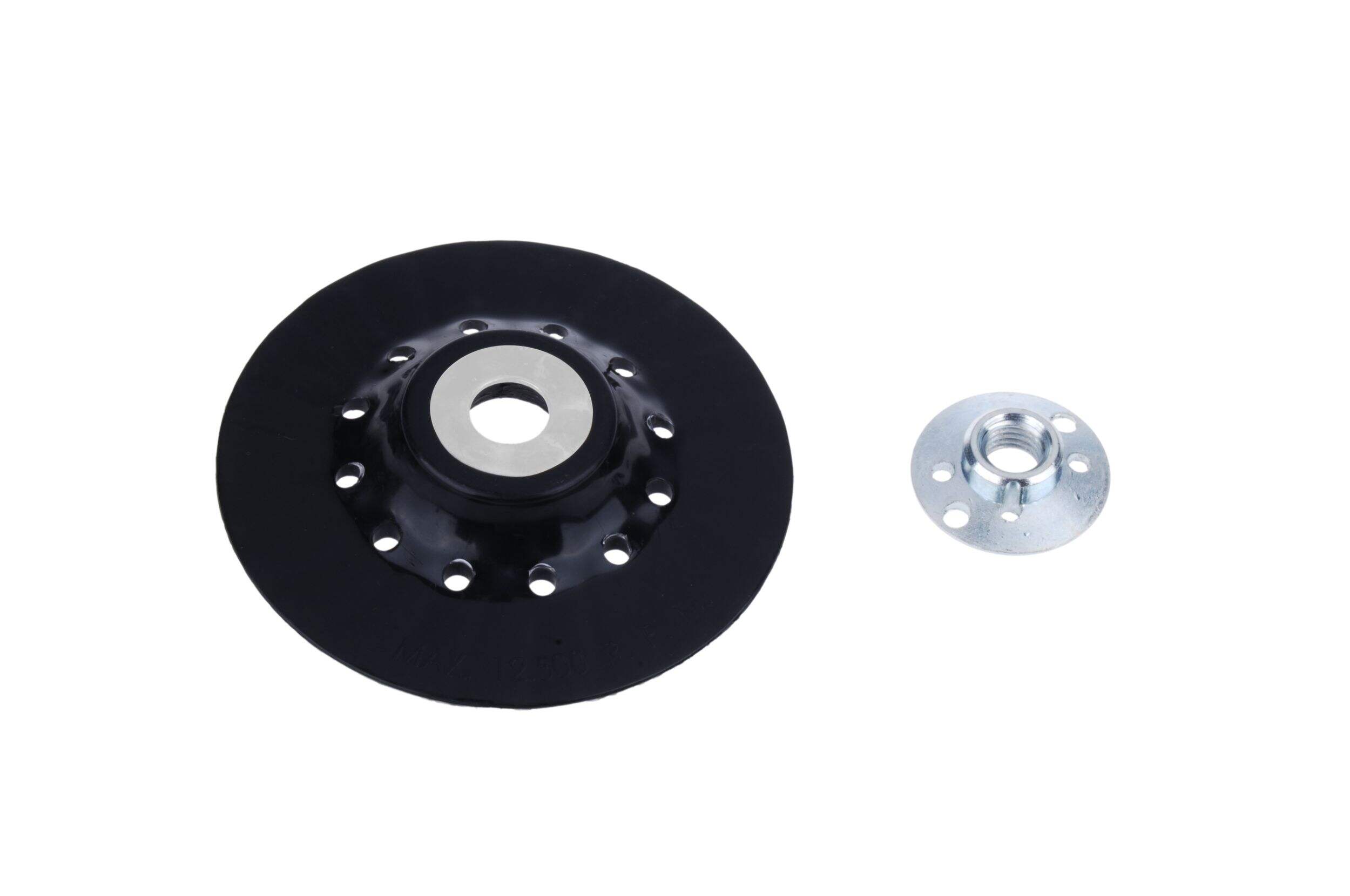 MAXIMUM 5-in Backing Pad & 5/8-11NC Threaded Arbor Overhead_Plunge