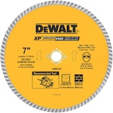 DEWALT Dry Cut Diamond Wheel, 7-in Front_Flat