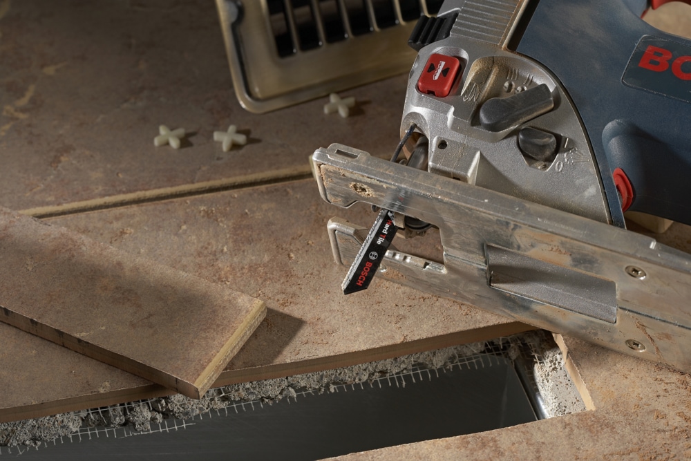 Bosch 30 Grit Diamond Jigsaw Blade for Ceramic, Cement, Granite, Tiles