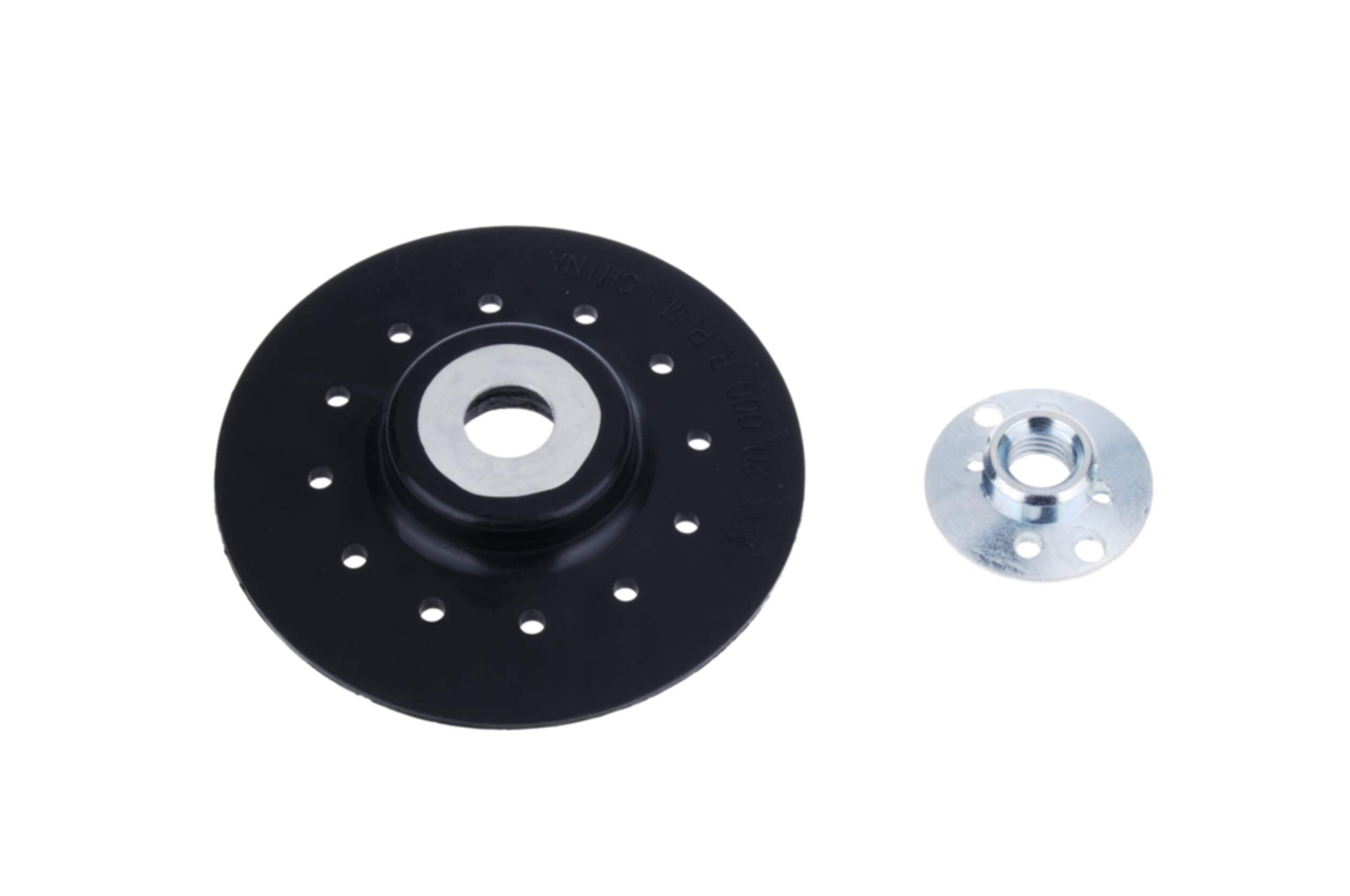 MAXIMUM 4-1/2-in Backing Pad & Lock Threaded Arbor Overhead_Plunge