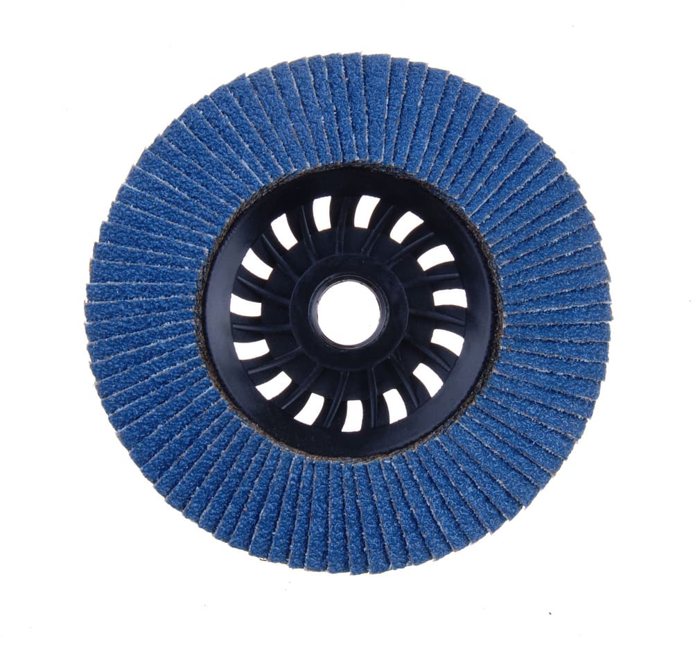MAXIMUM 4-1/2-in 40/80 Grit Zirconia Flap Disc Set for Wood, Metal, Plastic, 10-pc
