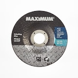 MAXIMUM Type 27 Aluminum Oxide Grinding Wheel/Disc for Metal Front_Flat