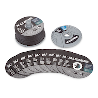 MAXIMUM 4-1/2-in x 3/64-in Aluminum Oxide Thin Cut off Wheel for Metal, 50-pk