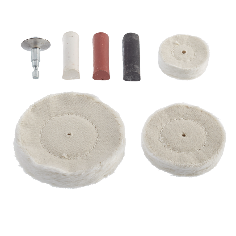 Mastercraft Buffing and Polishing Kit, 7pcs Canadian Tire