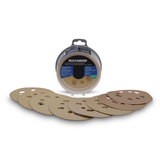 MAXIMUM 5-in Hook & Loop Sanding Discs General-Purpose Set, Assorted Grit, 50-pc Composite_or_Mixed