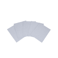 MAXIMUM Stearate Coated Aluminum Oxide 1/4 Sheet Sandpaper Sheets for Wood, Metal, Plastic, 5-pk Overhead_Plunge