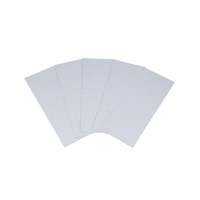 MAXIMUM Stearate Coated Aluminum Oxide 1/3 Sheet Sandpaper Sheets for Wood, Metal, Plastic, 5-pk Overhead_Plunge