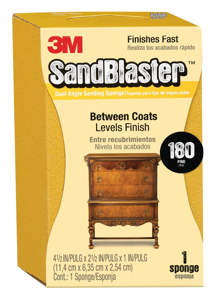 3M SandBlaster Dual Angle Sanding Sponge Canadian Tire