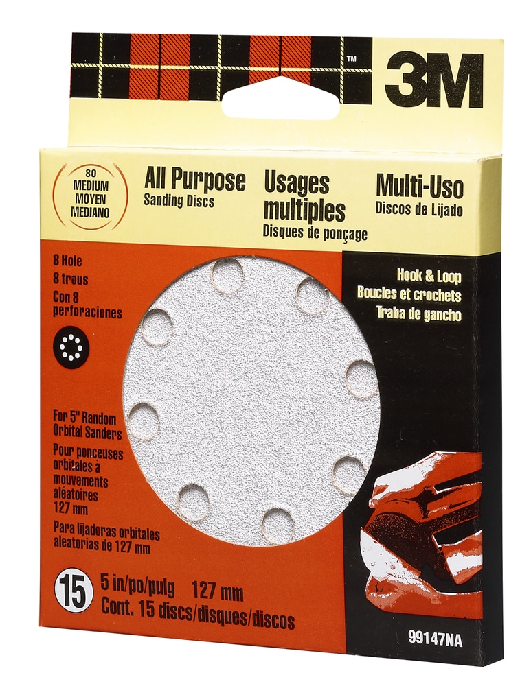 3M Hook and Loop 5in Sanding Disc Canadian Tire