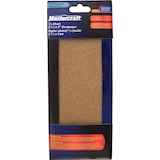 Feuilles de papier abrasif 1/3 Mastercraft de 3-2/3 x 9 po en paquet de 6 Front_Flat