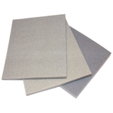 Mastercraft 4-1/2 x 5-1/2-in Aluminum Oxide Contoured Sanding Sponge for Wood, Metal & Plastic, Medium Composite_or_Mixed